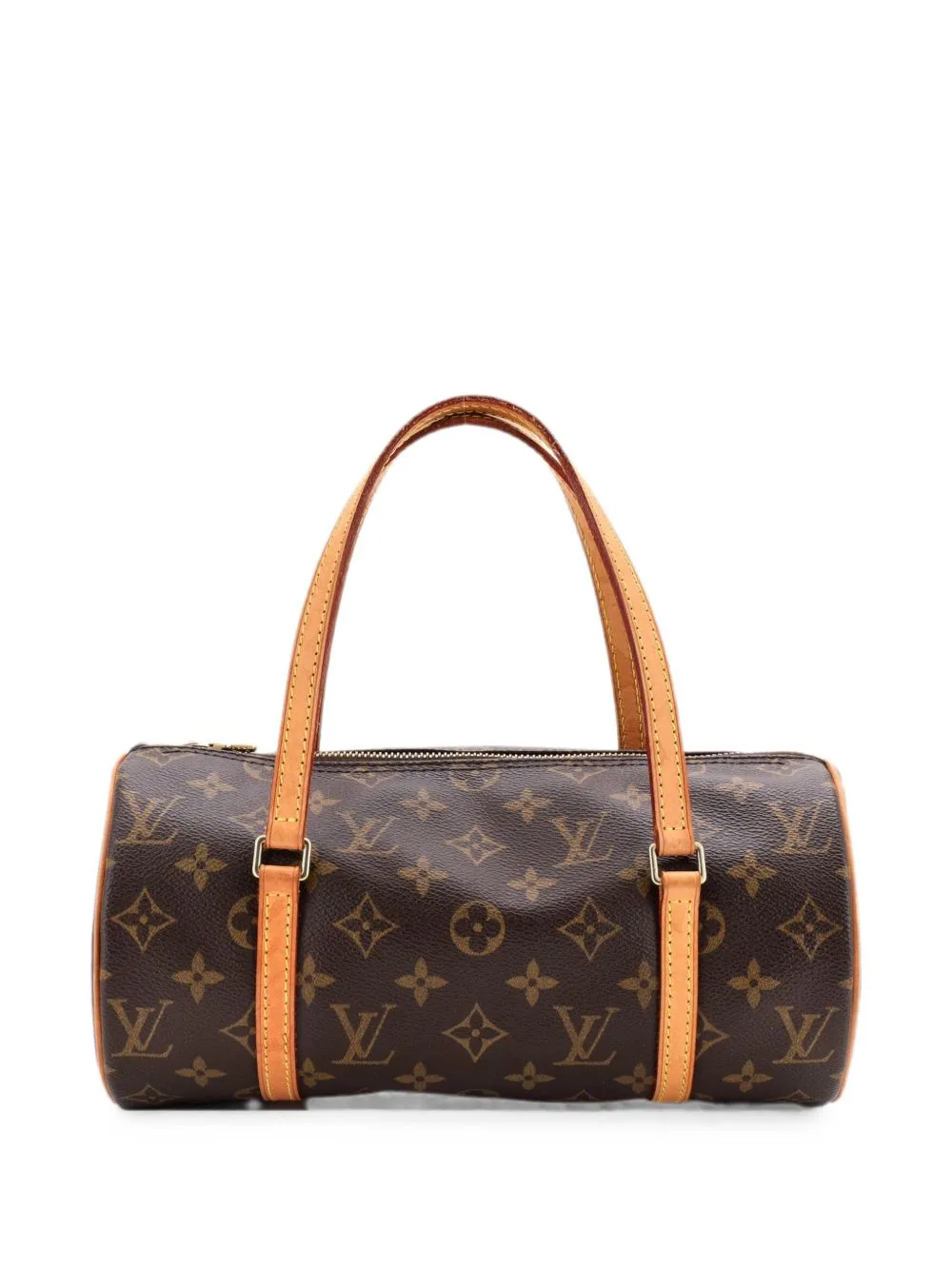 Papillon Handbag Monogram Canvas 26 Satchel
