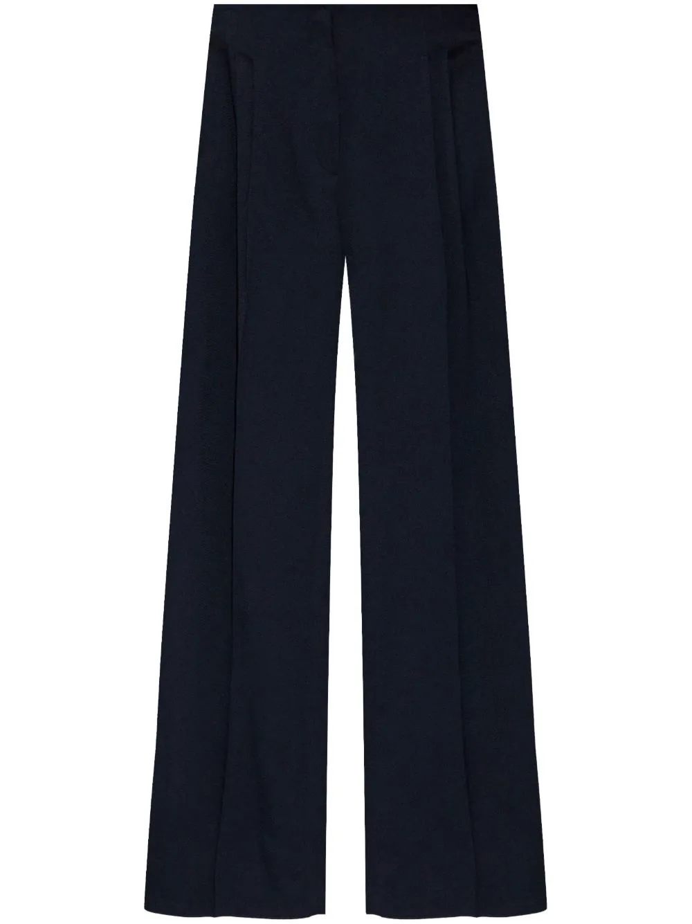 Pleat-Detail Palazzo Pants