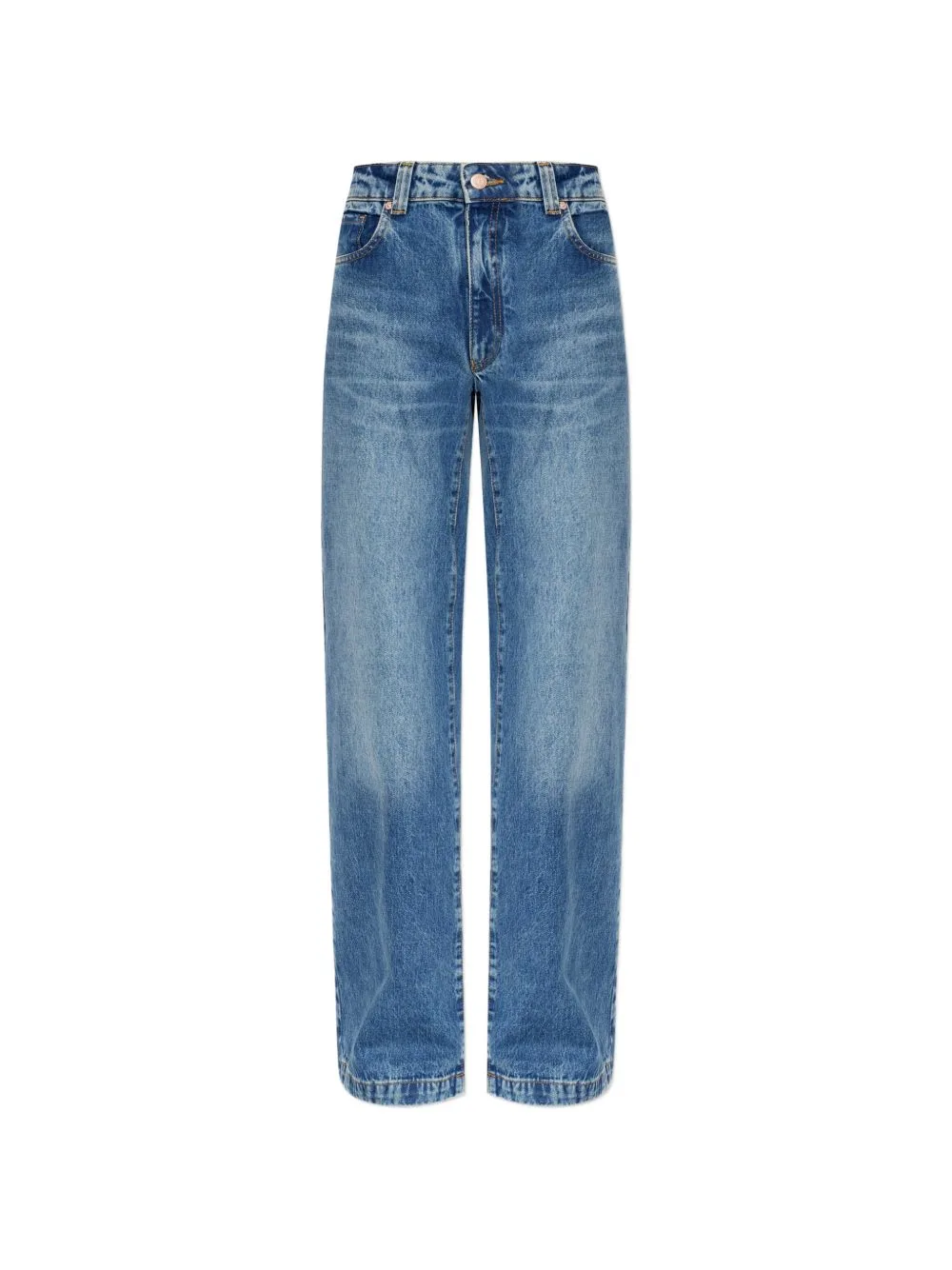 J4J Logo-Patch Wide-Leg Jeans