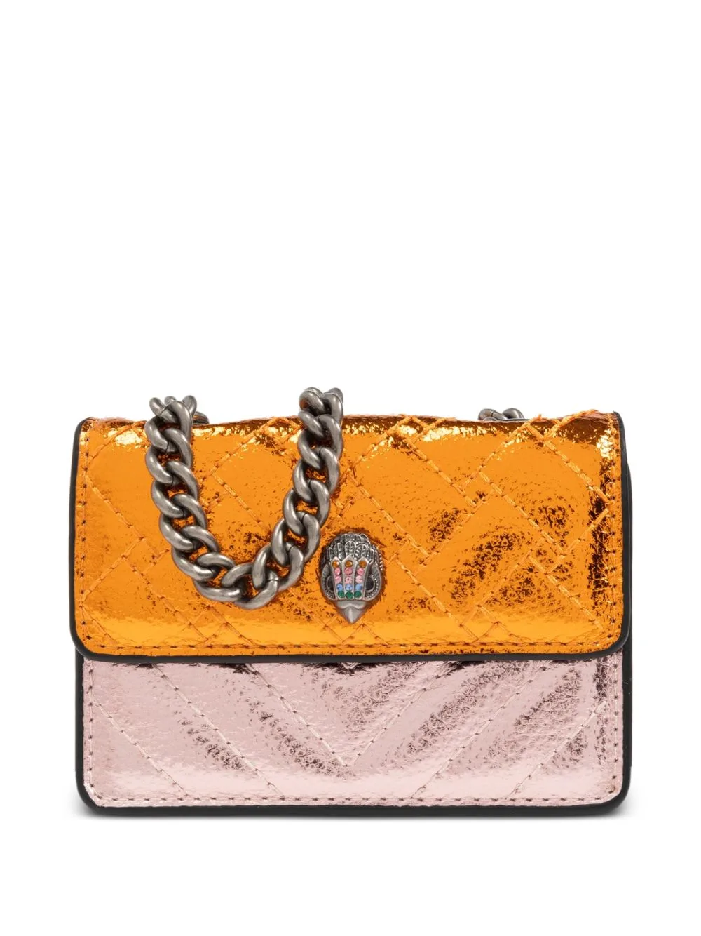Kensington Quilted Leather Shoulder Bag by Kurt Geiger London
