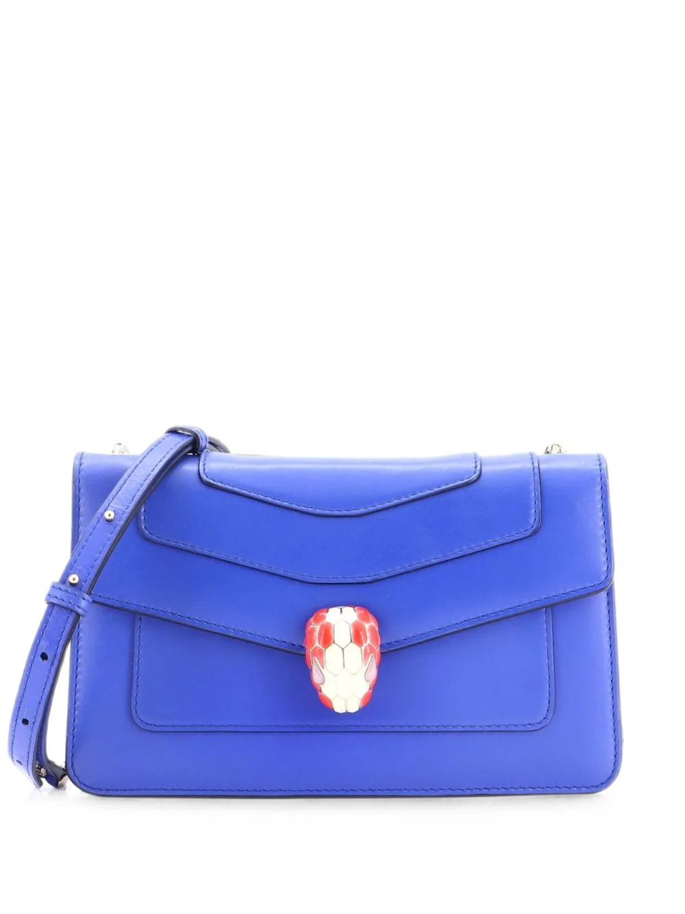 Serpenti Forever Shoulder Bag Leather Small Crossbody Bag