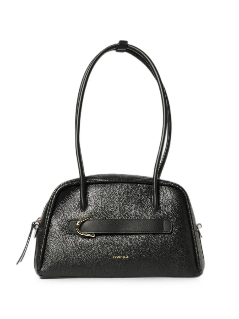Paki Grained Leather Shoulder Bag