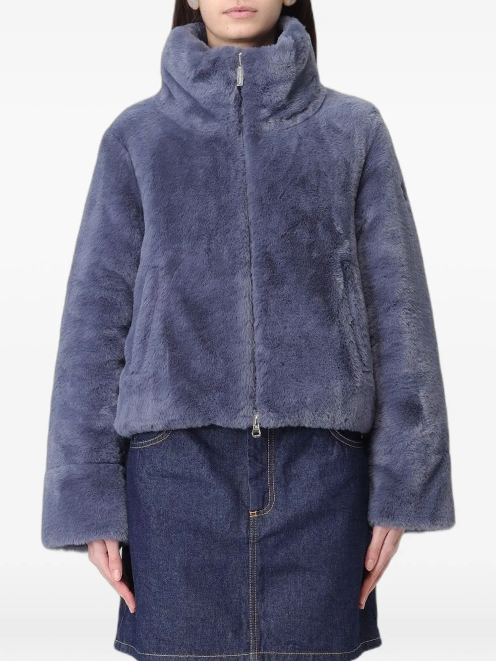 Reversible Faux-Fur Coat