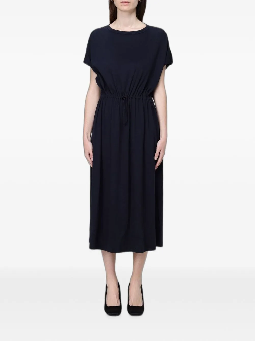 Short Sleeve Midi Dress