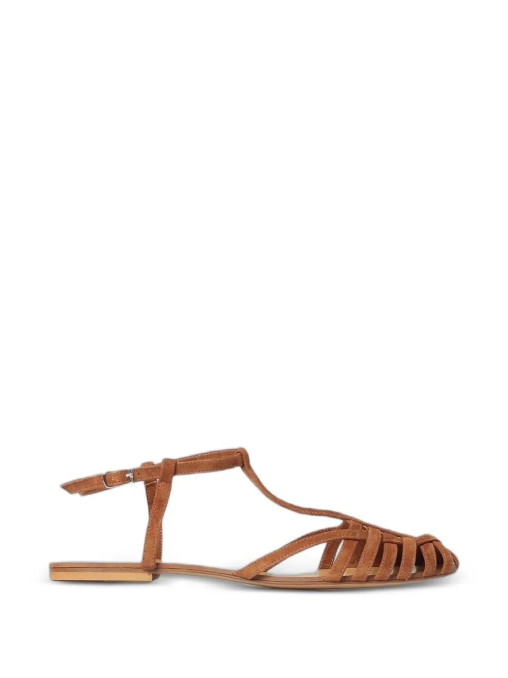 Strappy Suede Sandals