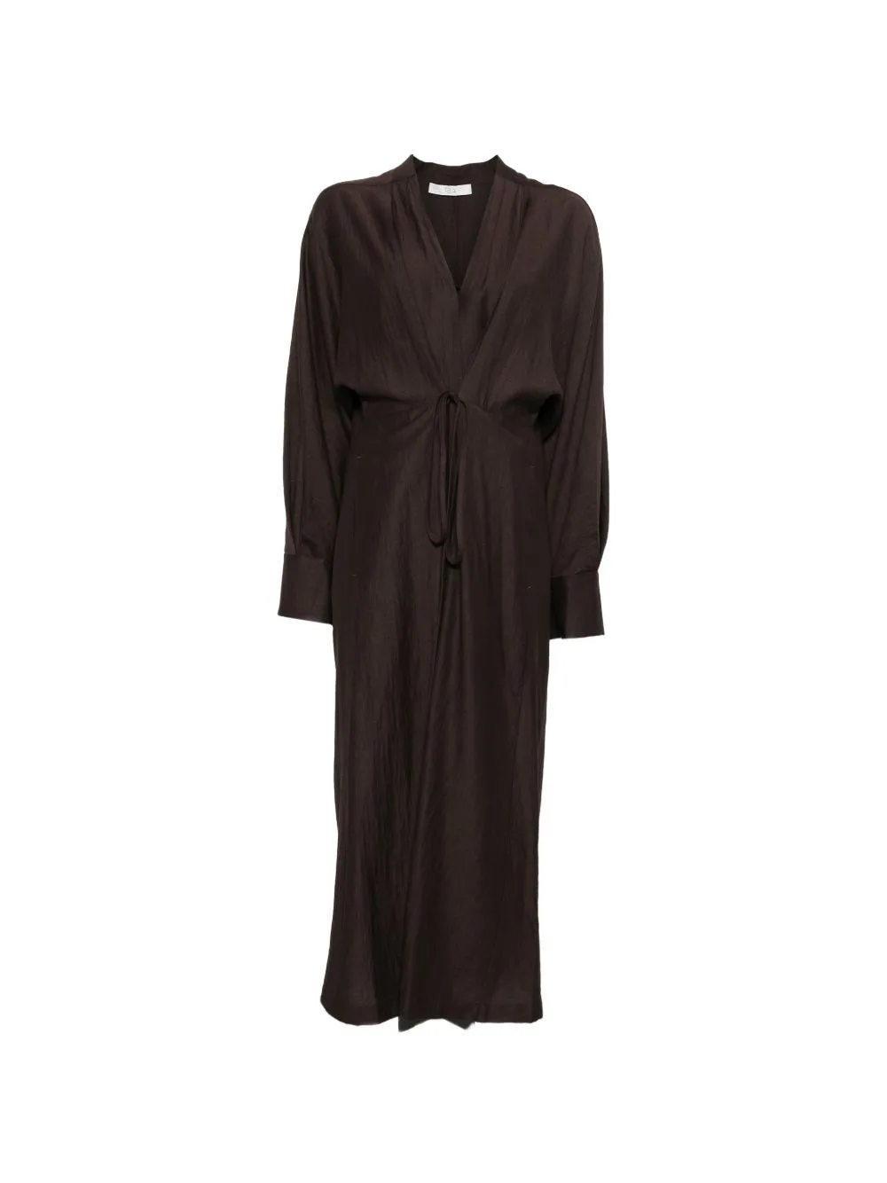 Delta Tie-Waist Midi Dress