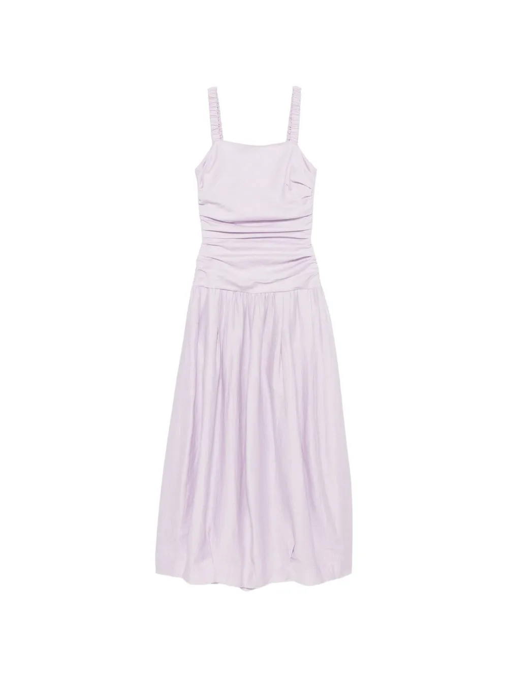 Ruched Tie-Back Dress