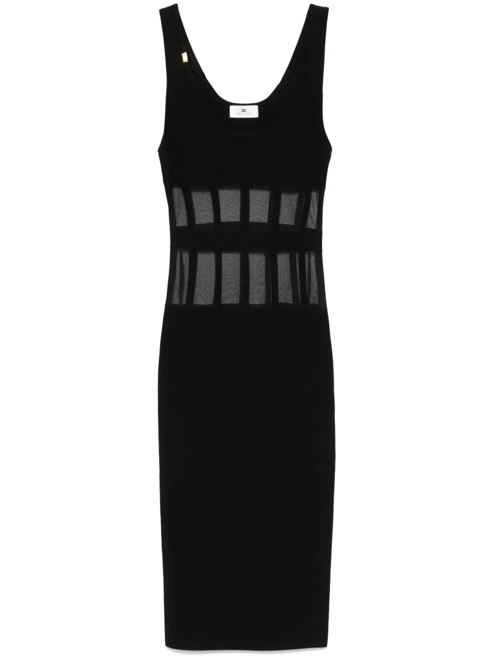Corset-Cuts Midi Dress