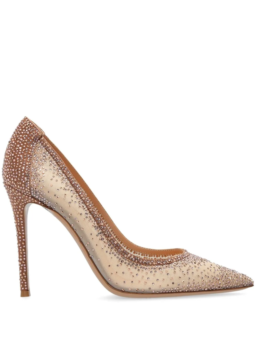 Rania 100mm Leather Pumps