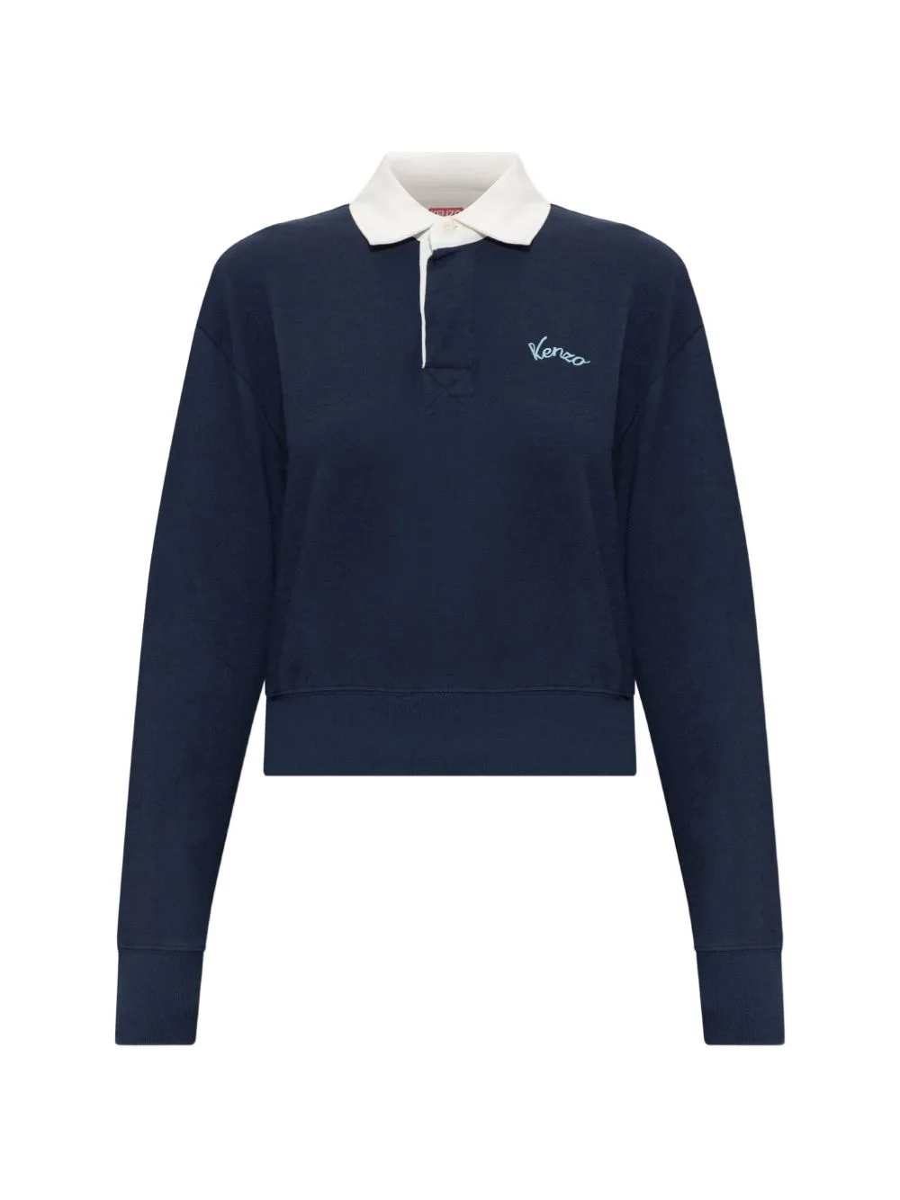 Varsity Embroidered-Logo Polo Shirt