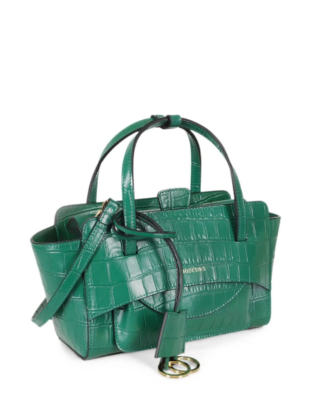 Small Flap Tote Bag by HIDESINS