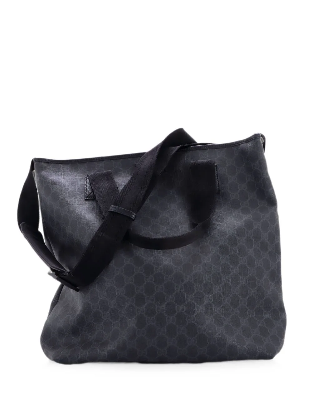 Convertible Crossbody GG Coated Canvas Large Tote Bag