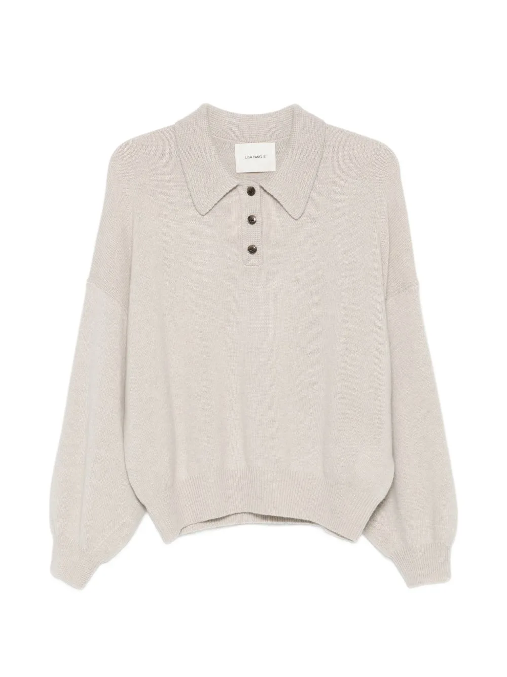Etta Button-Placket Sweater