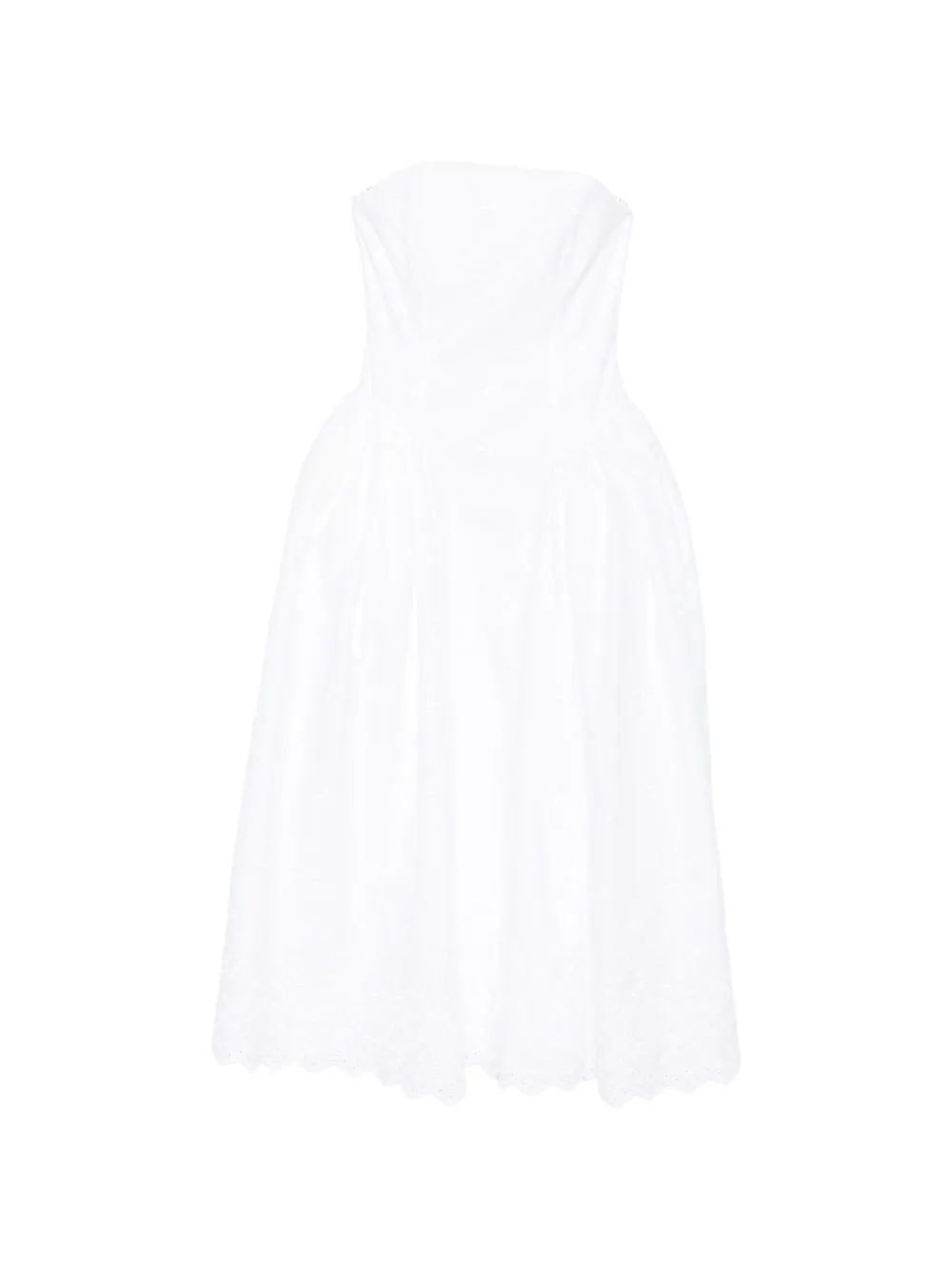 Embroidered Midi Dress