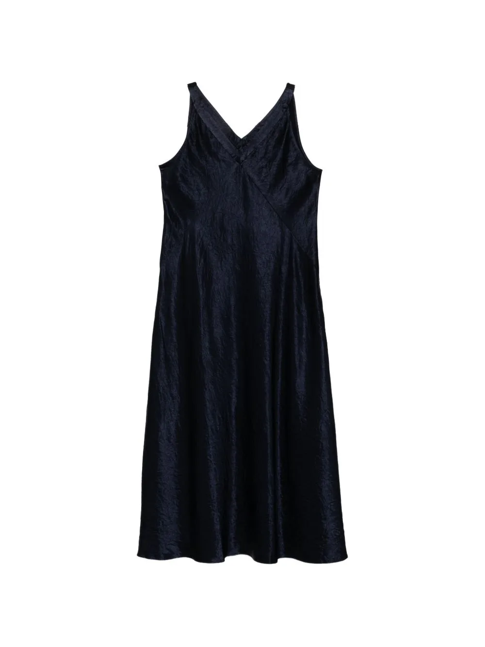 V-Neck Sleeveless Midi Dress
