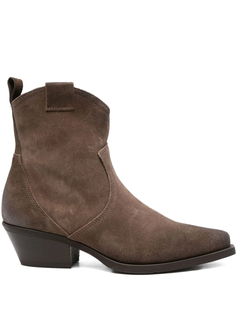 50mm Pointed-Toe Suede Cowboy Boots