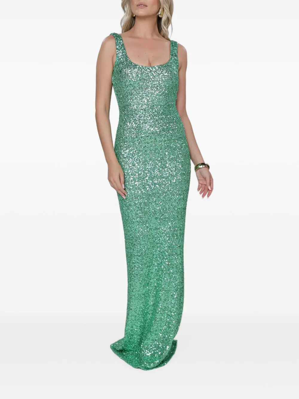 Kendall Sequin-Embellished Maxi Dress