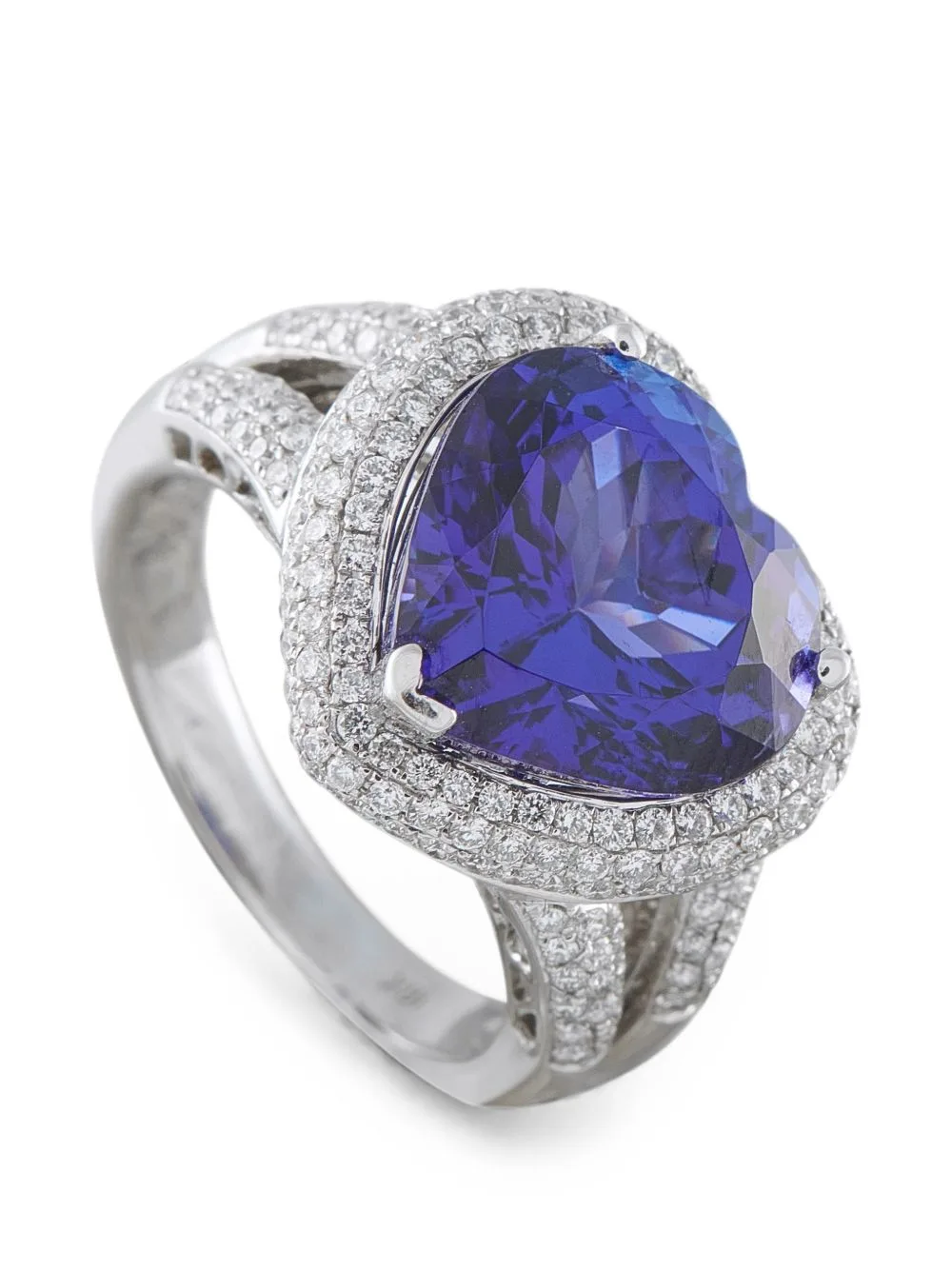 Tanzanite and Diamond Ring