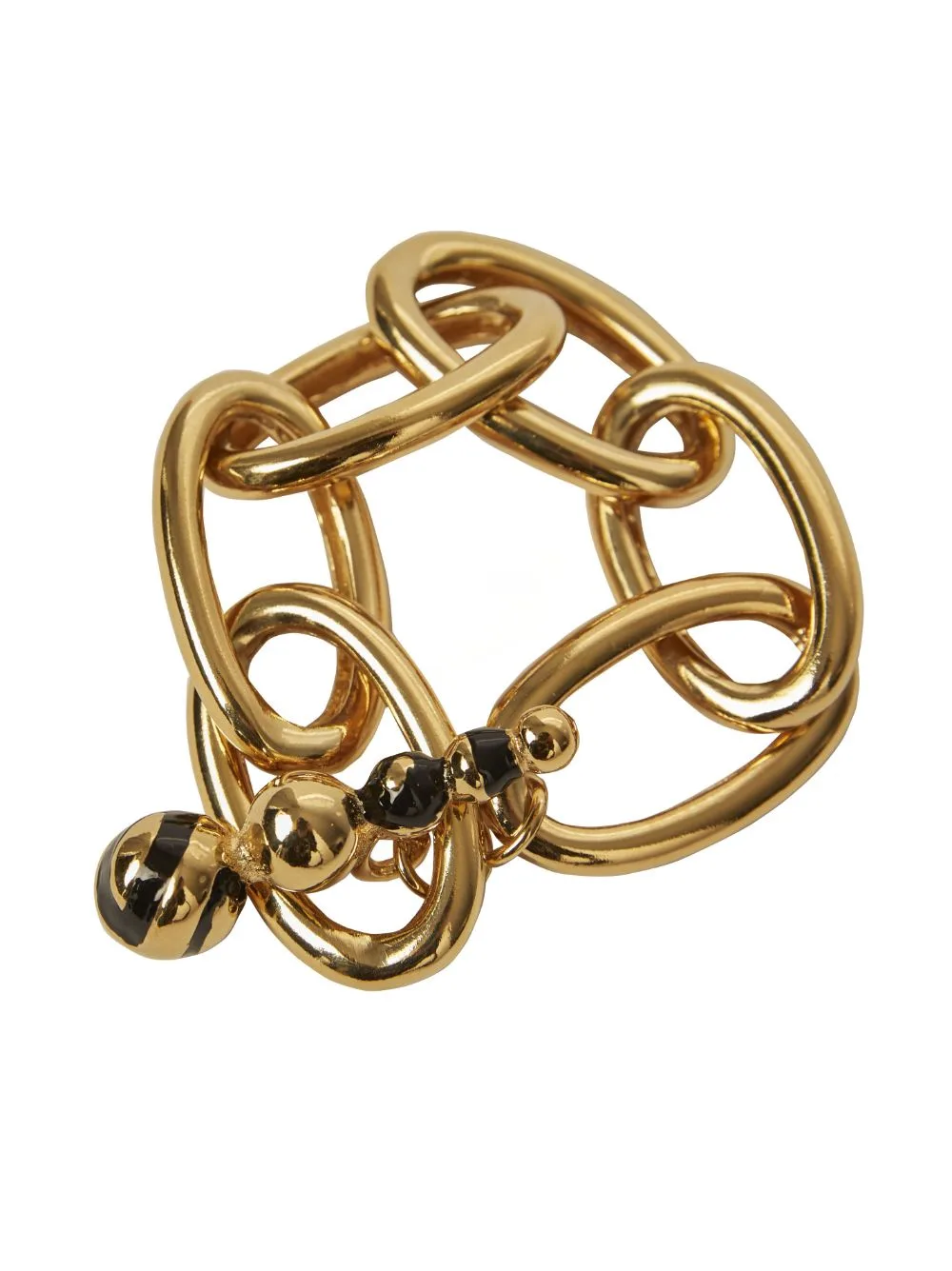 Athenea Sculpted Chain-Detail Bracelet