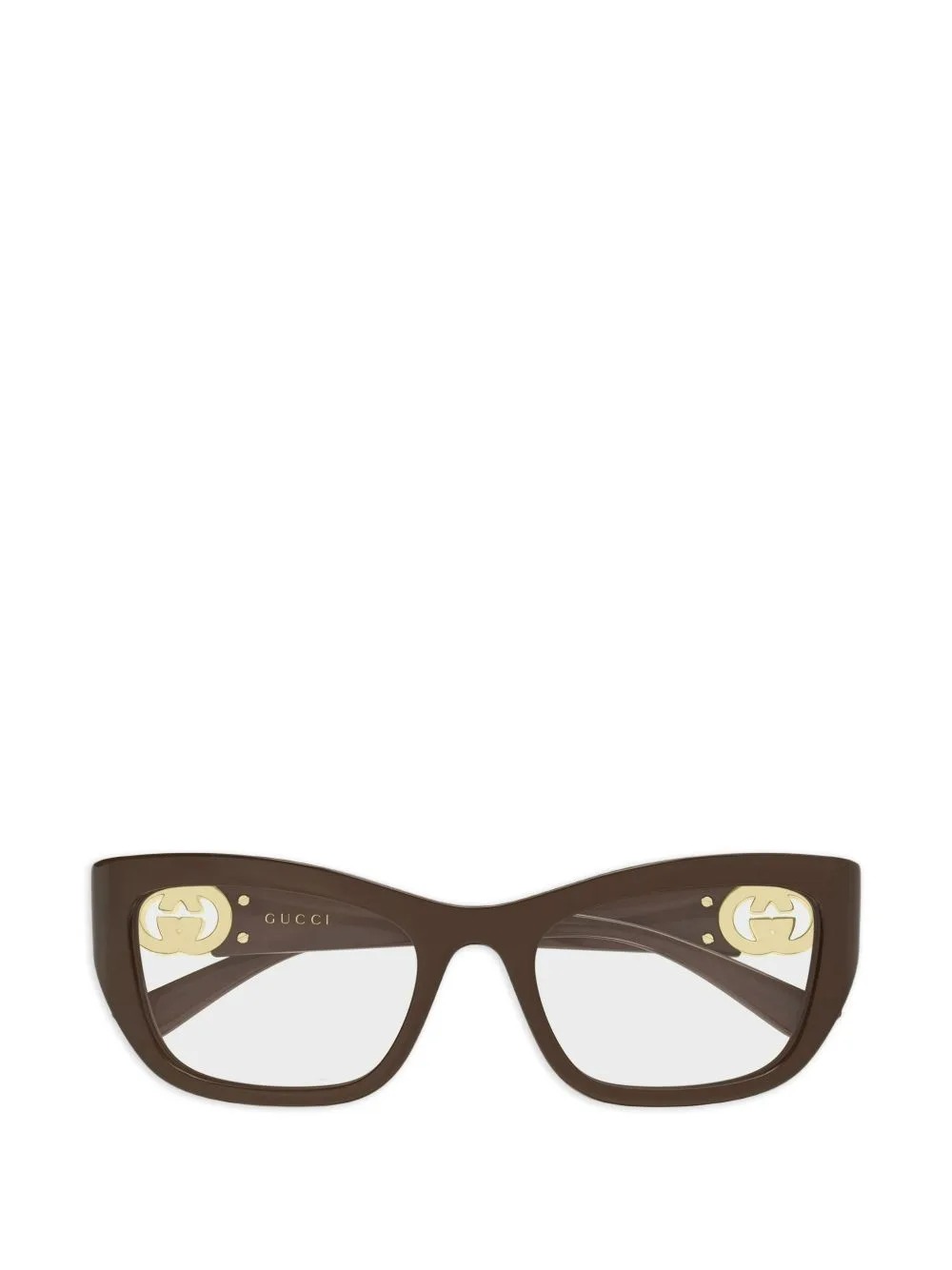 Interlocking G Cat-Eye Glasses by Gucci Eyewear