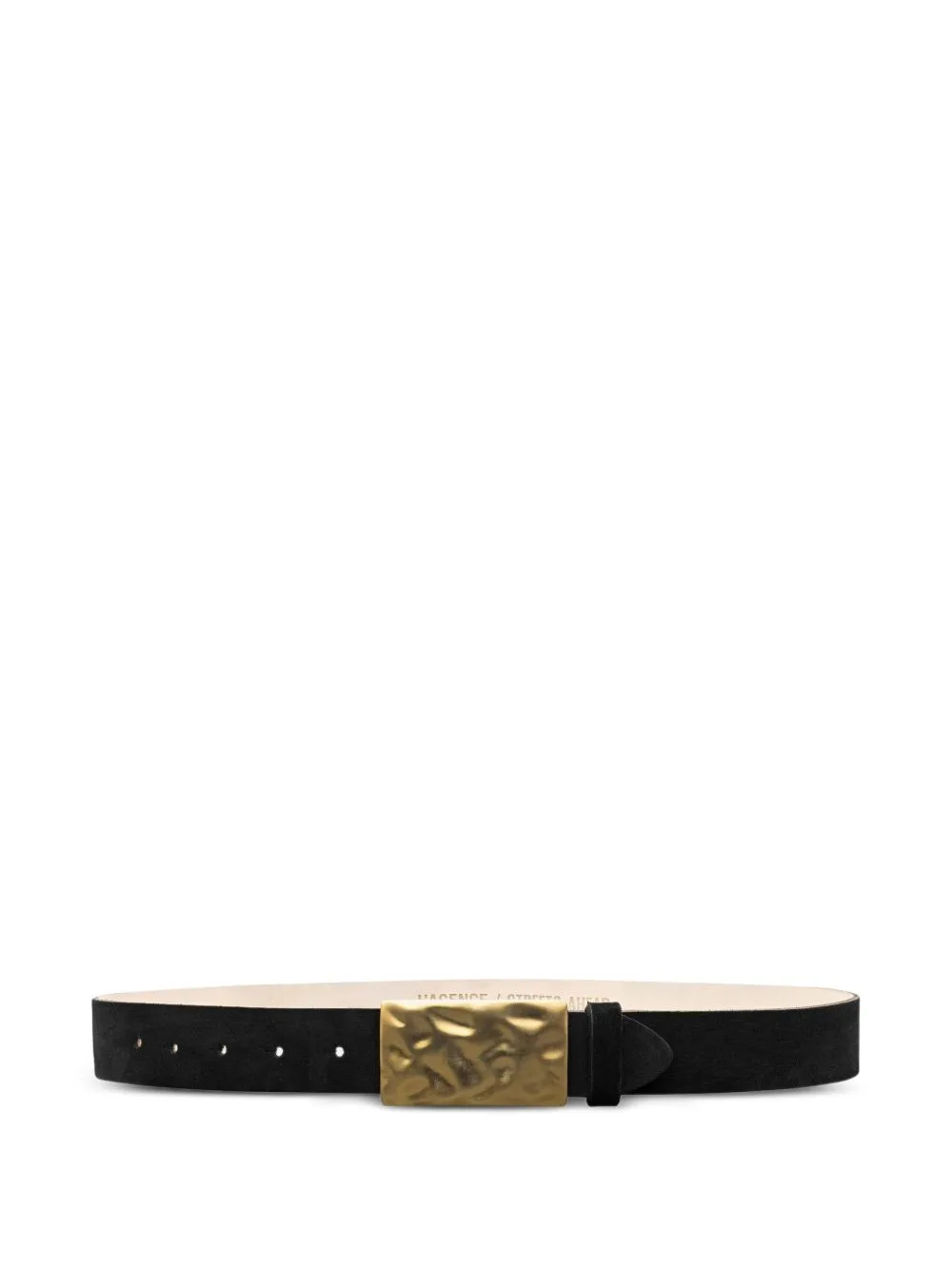 Textured Hammered Belt