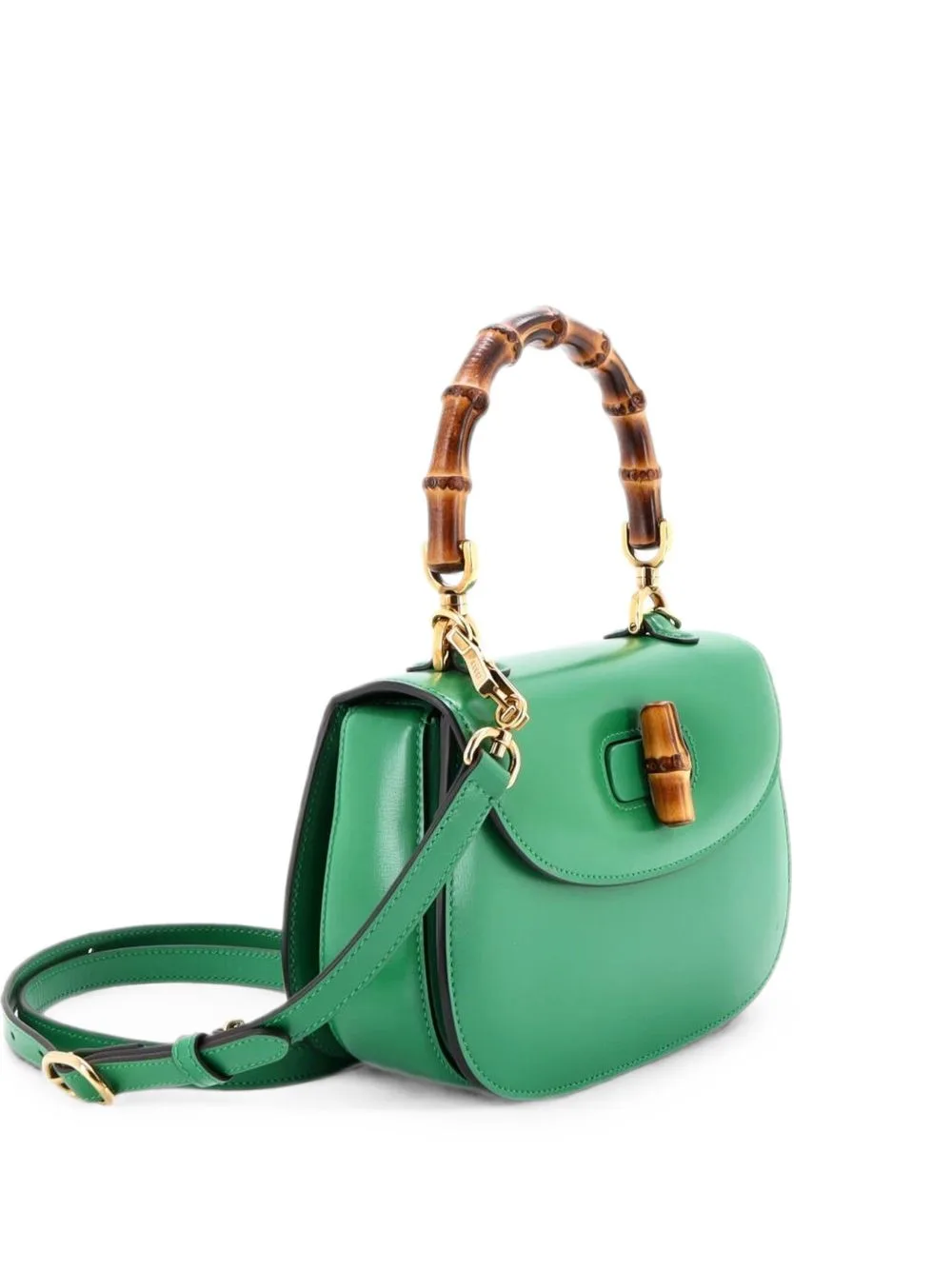 Bamboo 1947 Top Handle Bag Leather Small Satchel