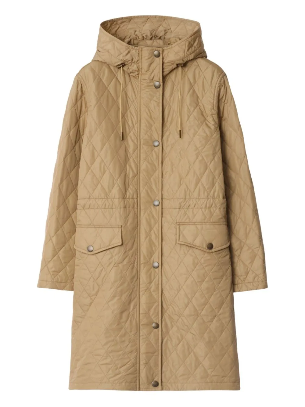 Quilted Hooded Coat