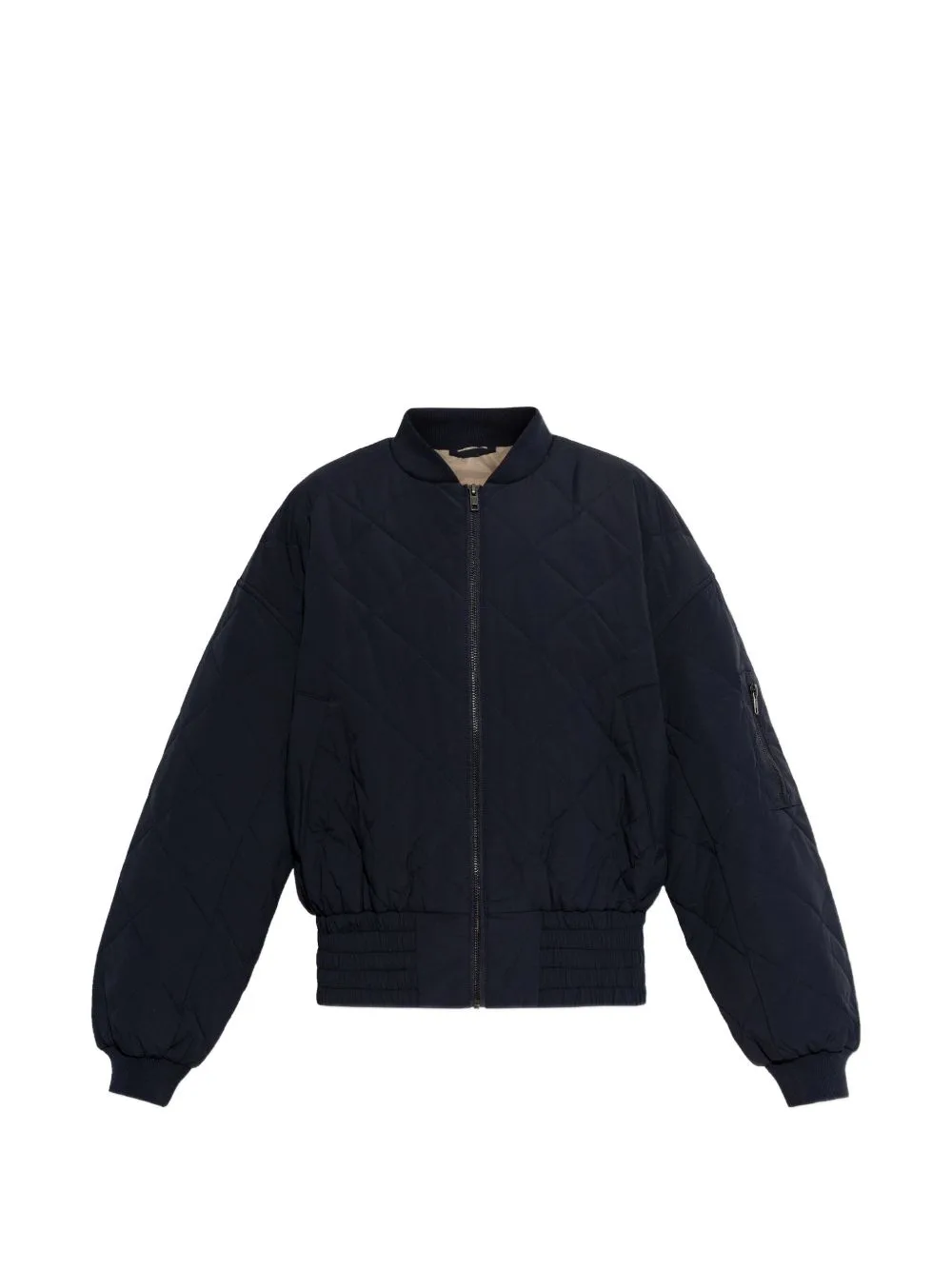 Quilted Bomber Jacket