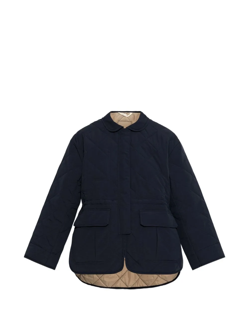 Quilted-Pattern Jacket