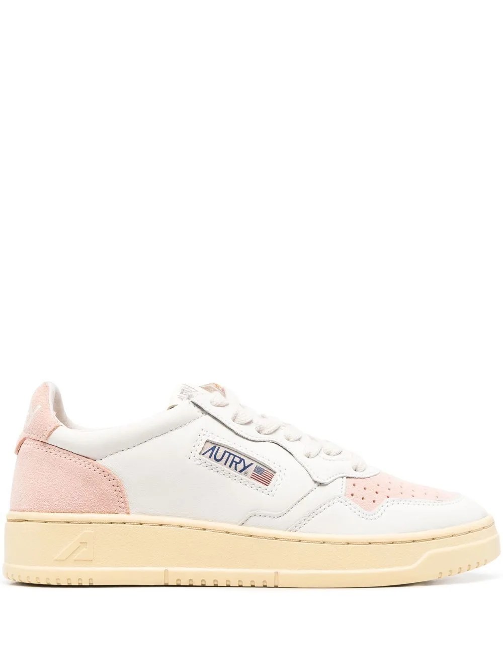 Perforated Low-Top Sneakers