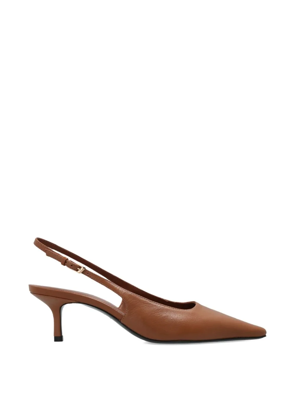 Lainey Leather Heeled Pumps
