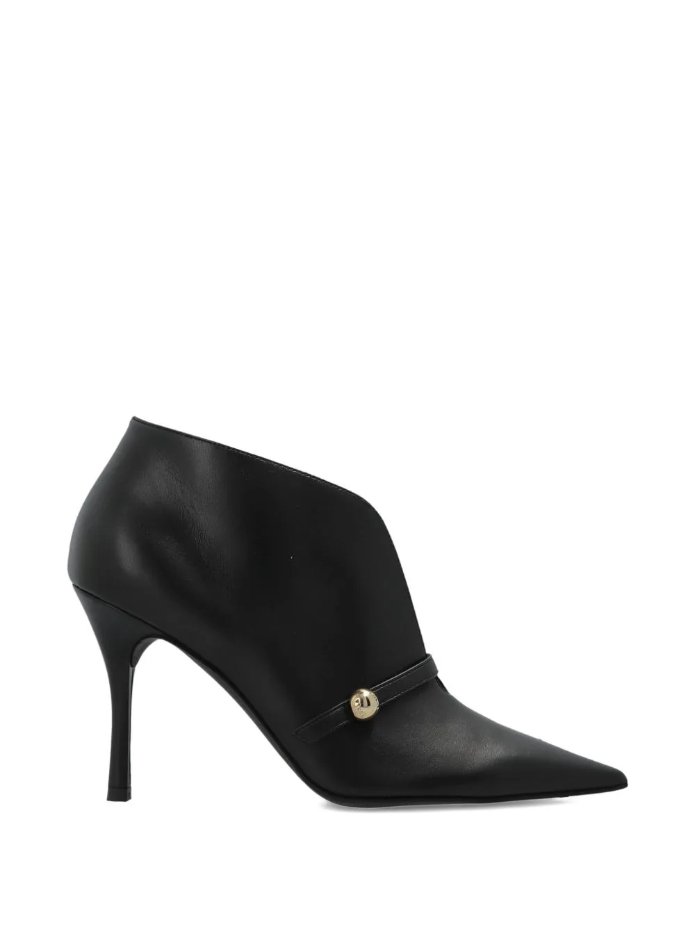Strap Heeled Boots