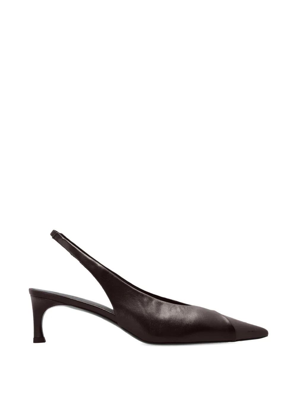 Cap-Toe Slingback Pumps