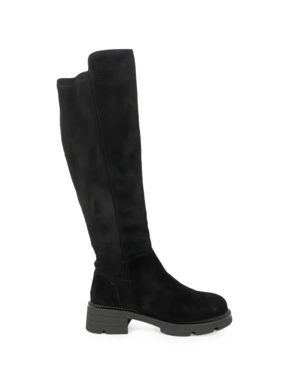Knee-High Lug-Sole Boots