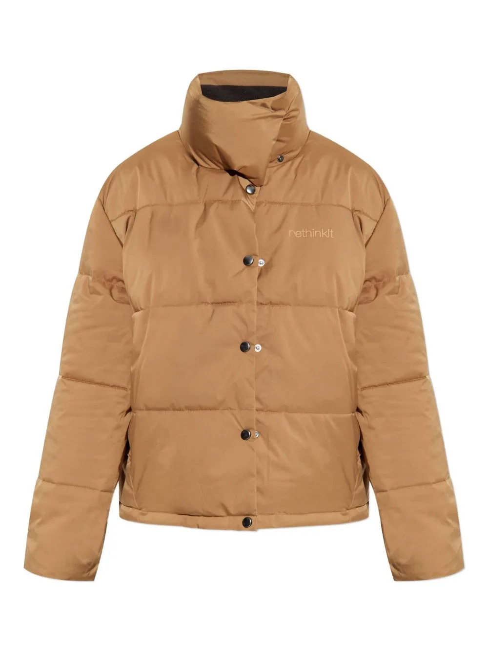 Button Padded Puffer Jacket
