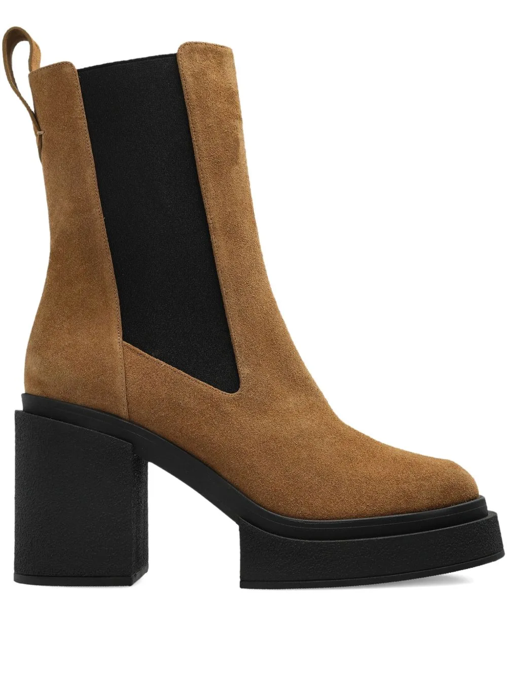 100mm Suede Chelsea Boots
