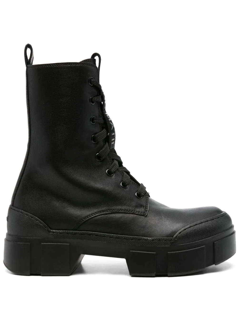 40mm Lace-Up Chunky-Sole Boots