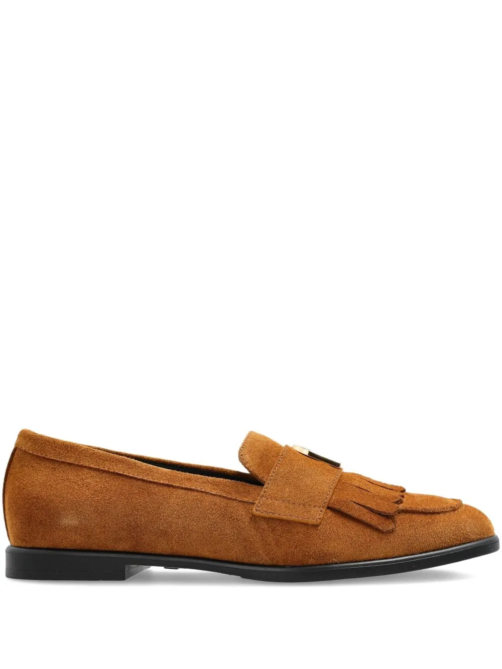 Chic Fringe-Detail Loafers