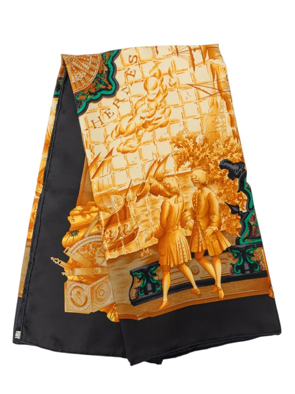 1992 Azulejos Silk Scarf 90
