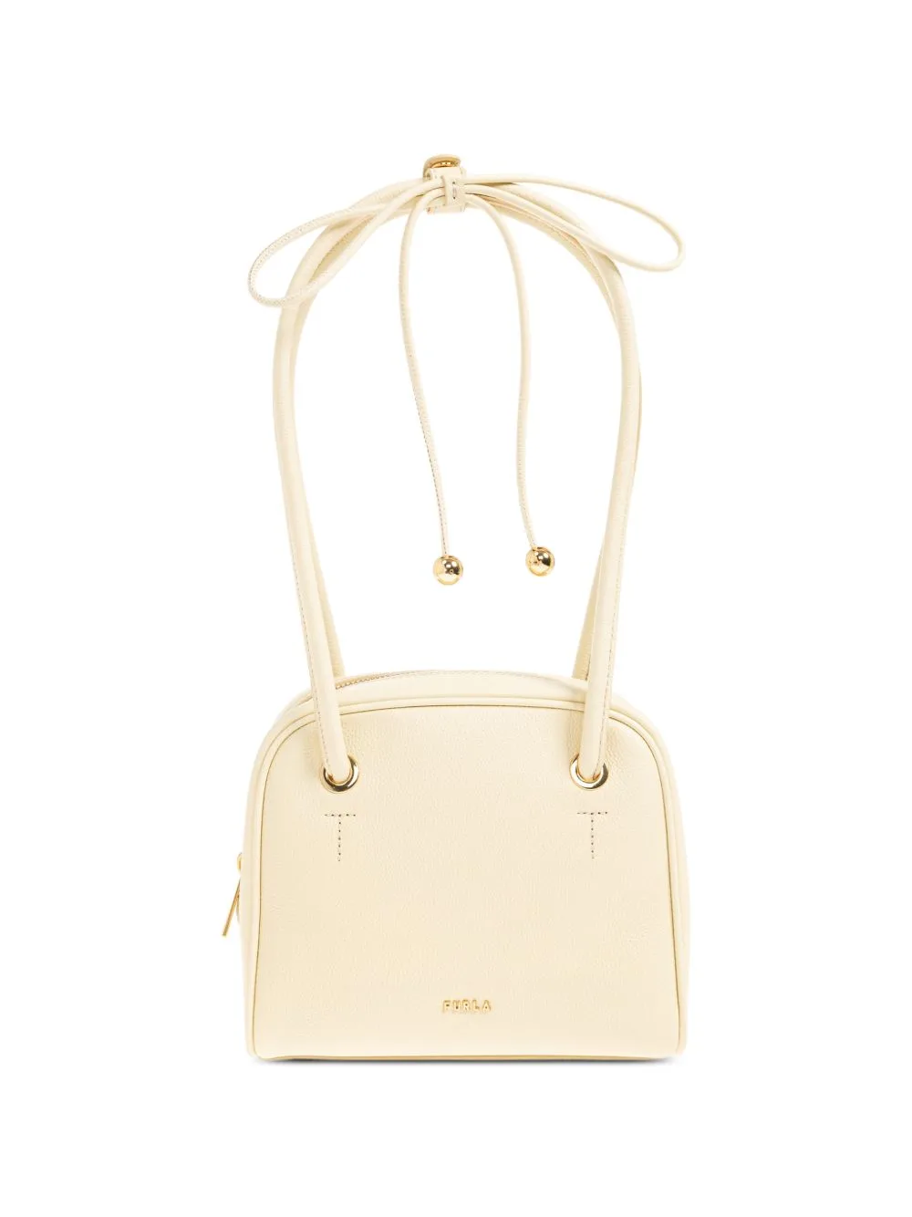Poppy Grained-Leather Shoulder Bag