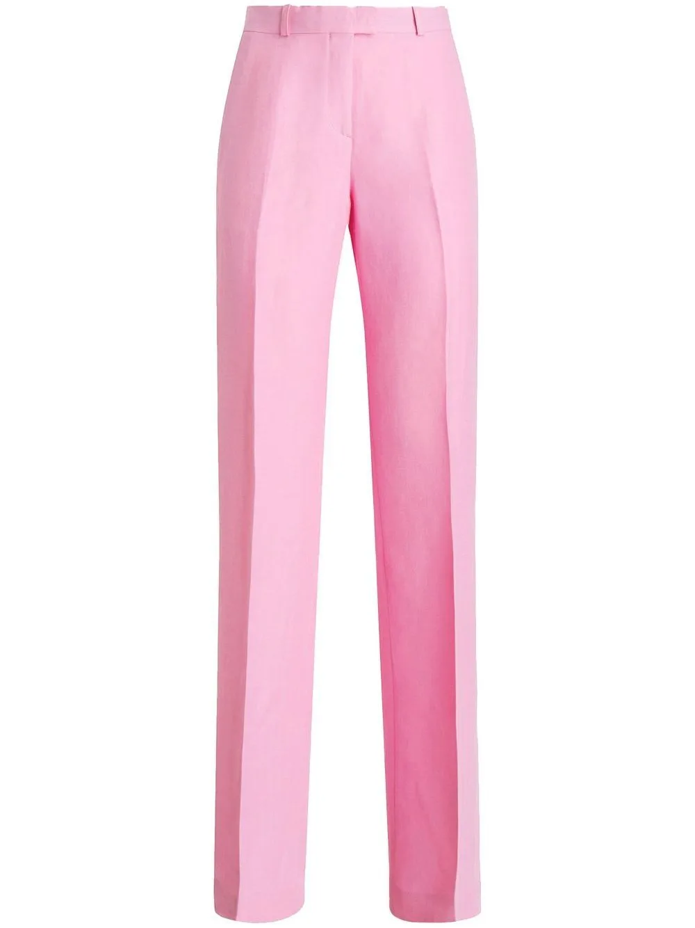 High-Rise Straight-Leg Trousers