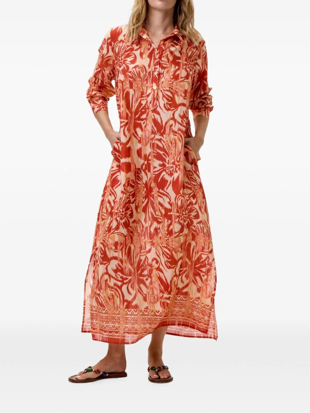 Gilli Floral-Print Maxi Dress