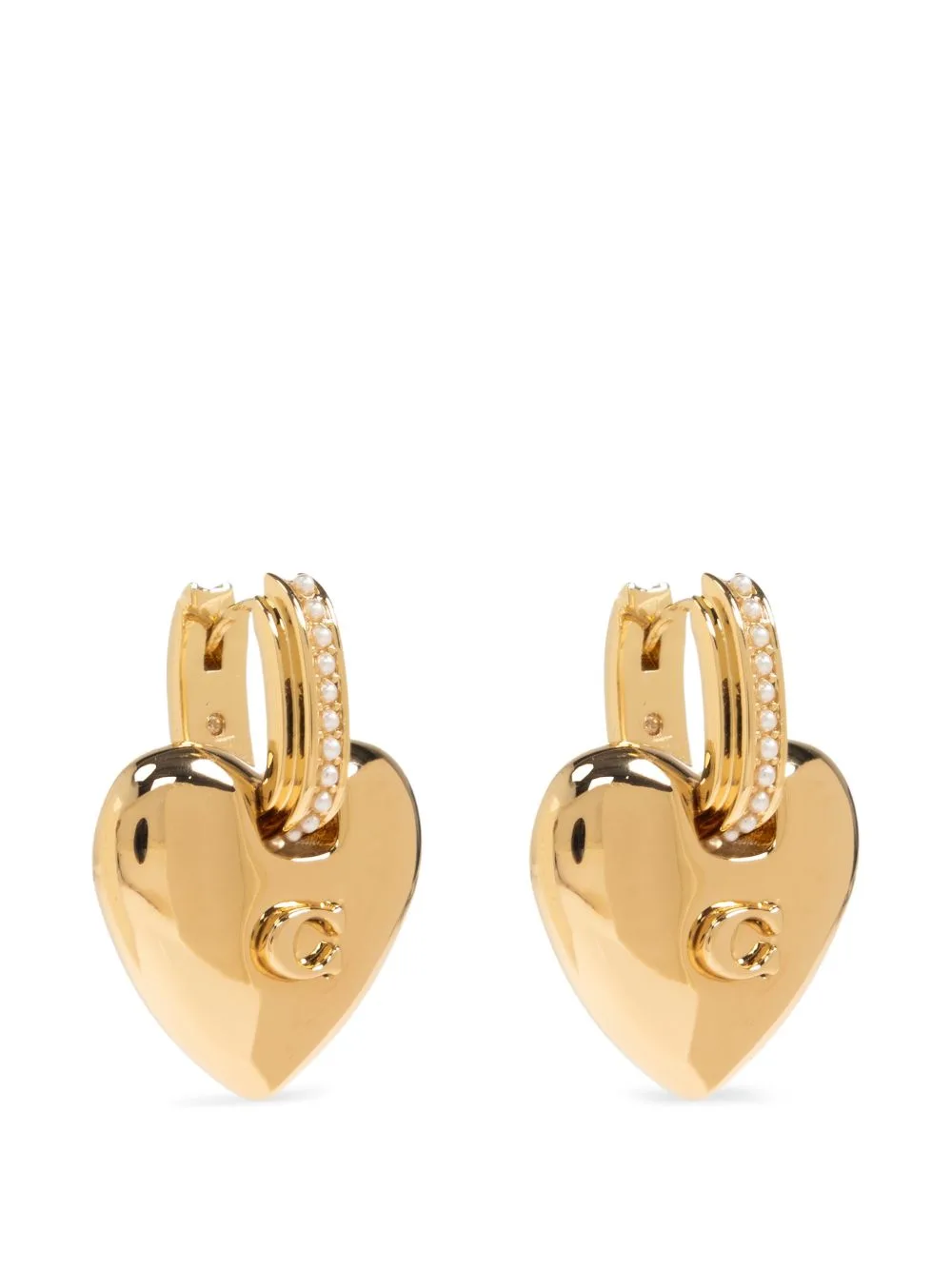 Heart Embellished Earrings