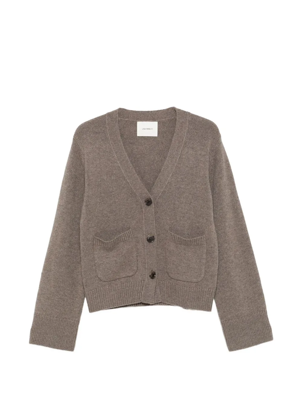 Danni V-Neck Patch-Pocket Cardigan