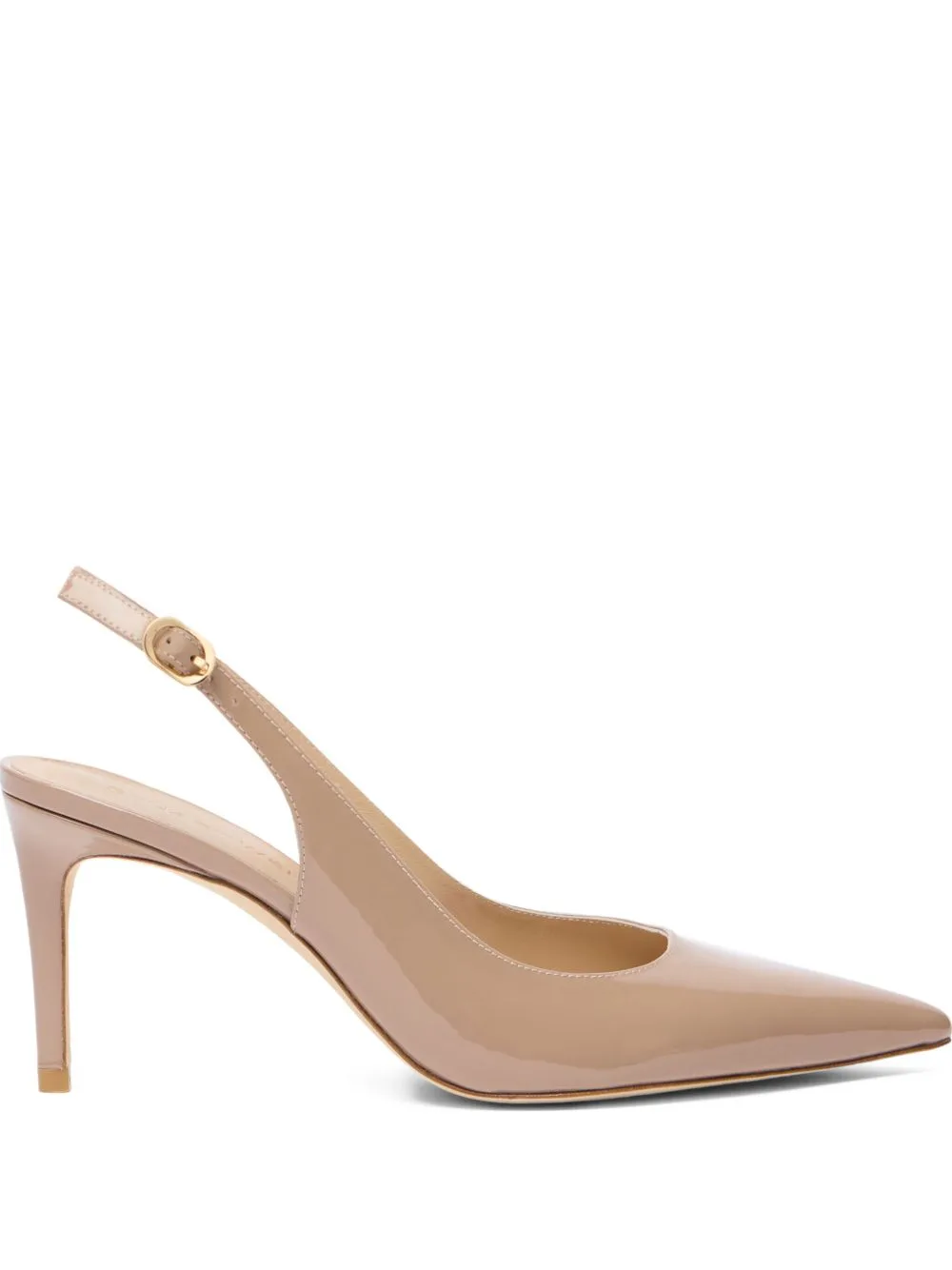 75mm Stuart Power Pointed Sling-Back Pumps