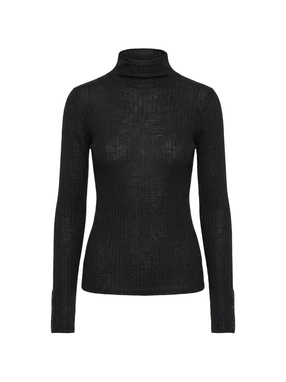 Ribbed-Knit Sweater