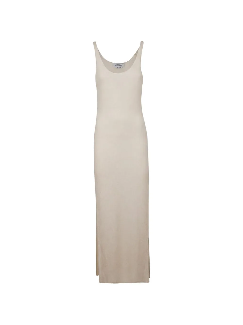Maxi Scoop-Neck Knitted Dress