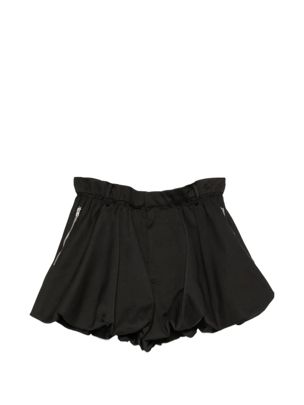 Elasticated-Waist Balloon Shorts