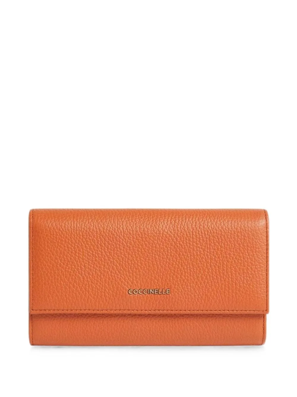 Large Metallic Leather Wallet