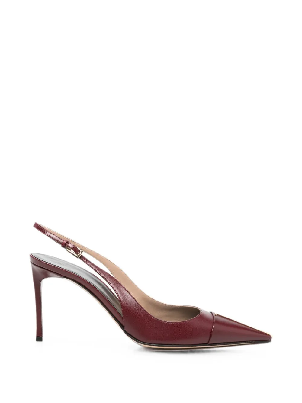 T-Bar Pointed-Toe Pumps